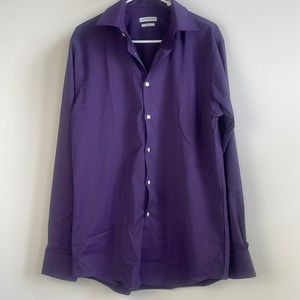 Slim fit plum business top perfect for the office